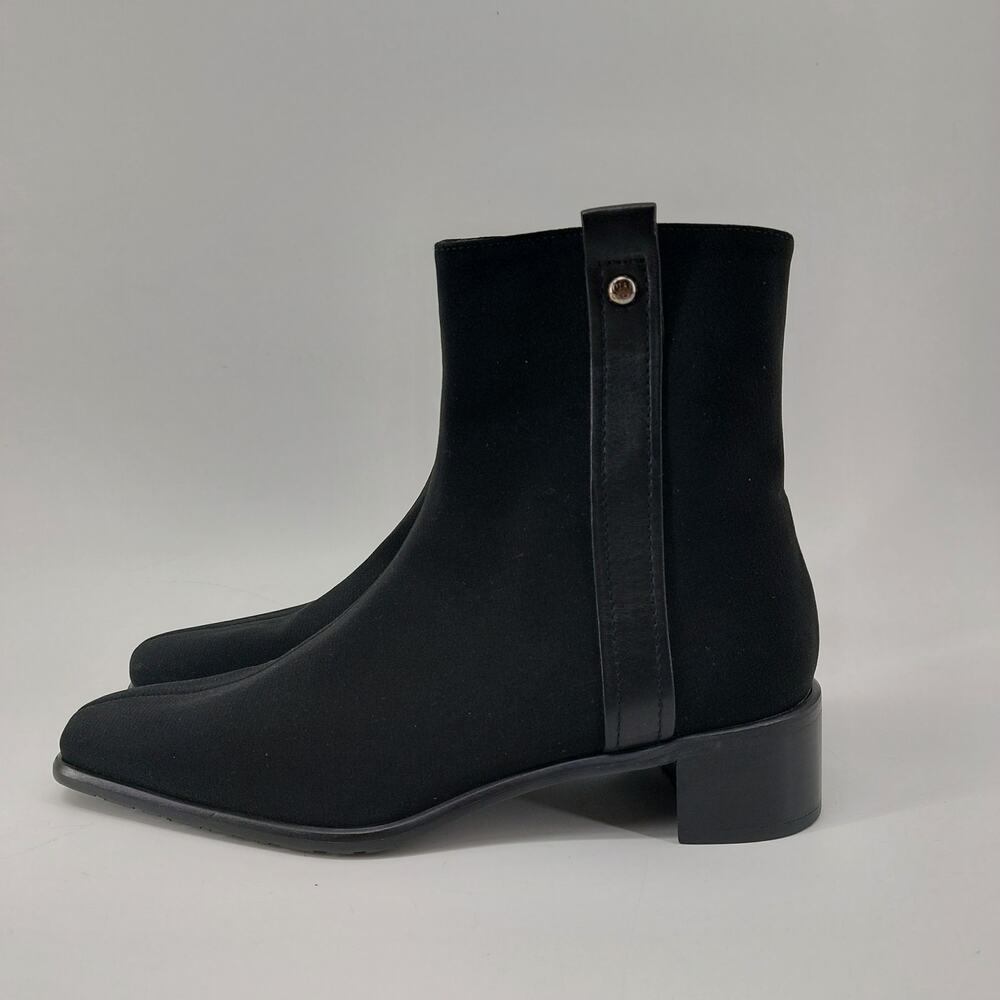 Stuart Weitzman Size 7M Black Womens Ankle Boots Gore-Tex